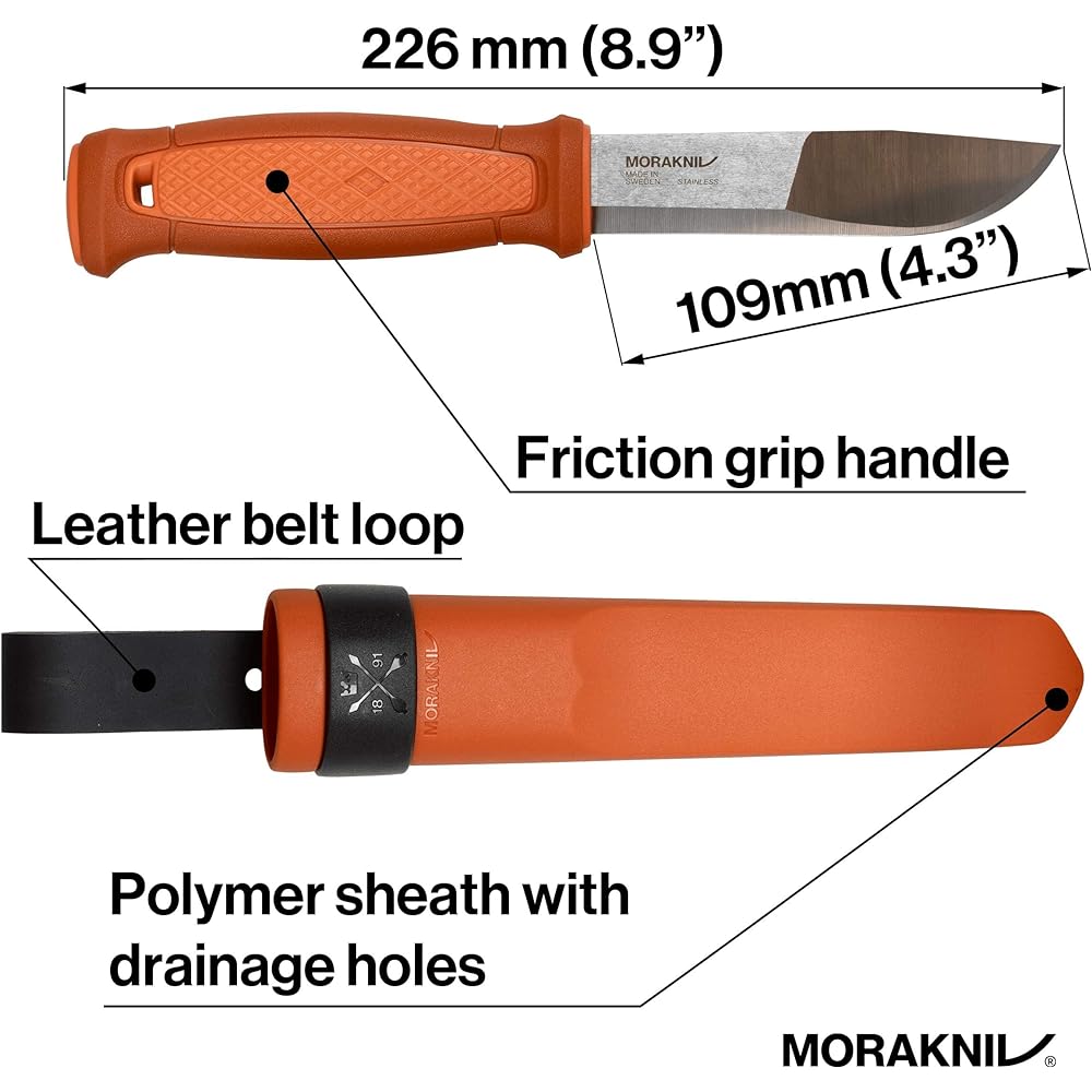 Morakniv Morakniv Kansbol Multi-Mount Burnt Orange