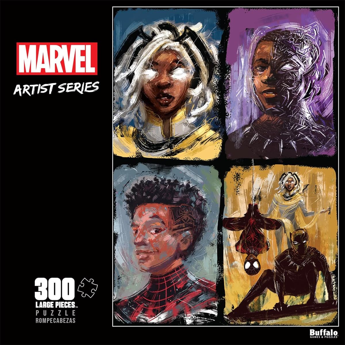 Buffalo Games Marvel Artist Series: Nikkolas Smith 300 Large Piece Jigsaw Puzzle