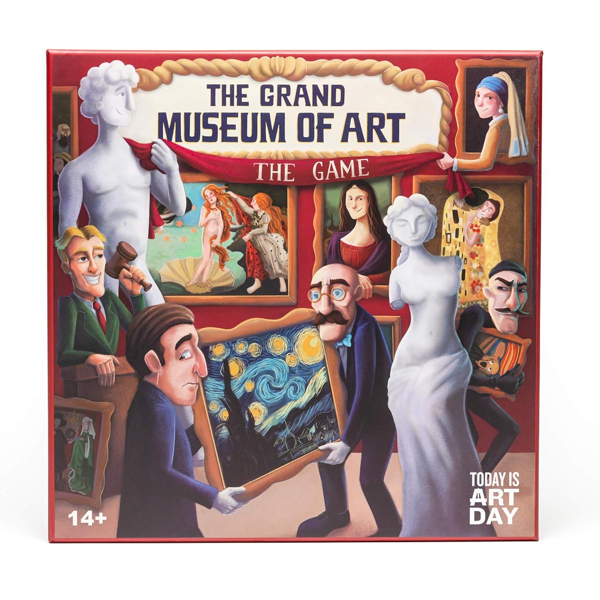 The Grand Museum of Art - 2nd Edition - Today is Art Day - Board Game