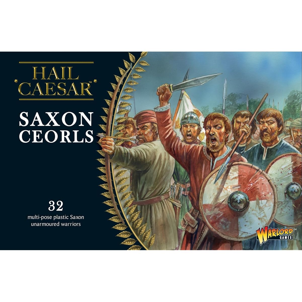 Warlord Games, Hail Caesar - Saxon Ceorls - Wargaming miniatures