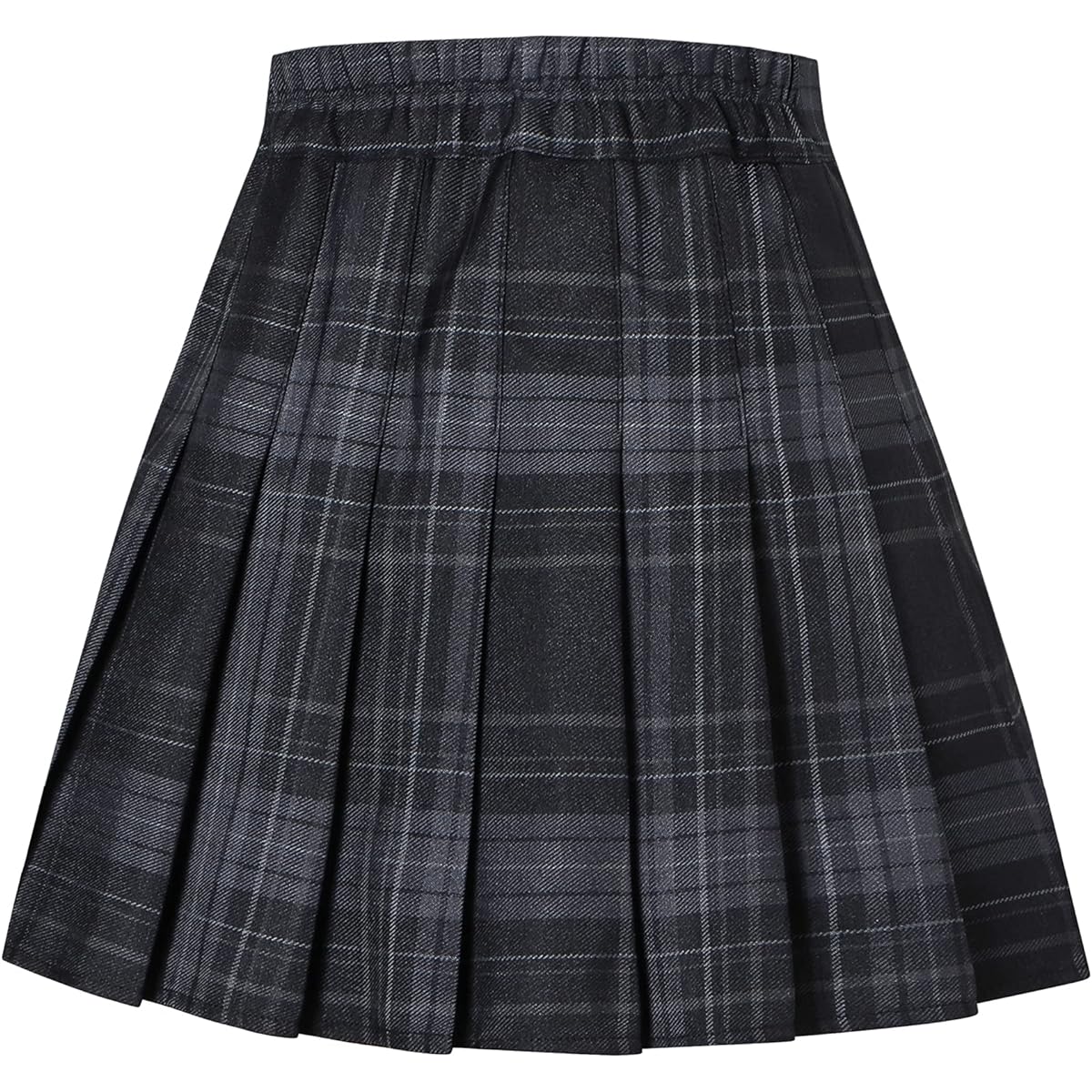 SANGTREE Girls Women's Pleated Skirt Elastic Waist Uniform Skirt Age 2 - US 4XL