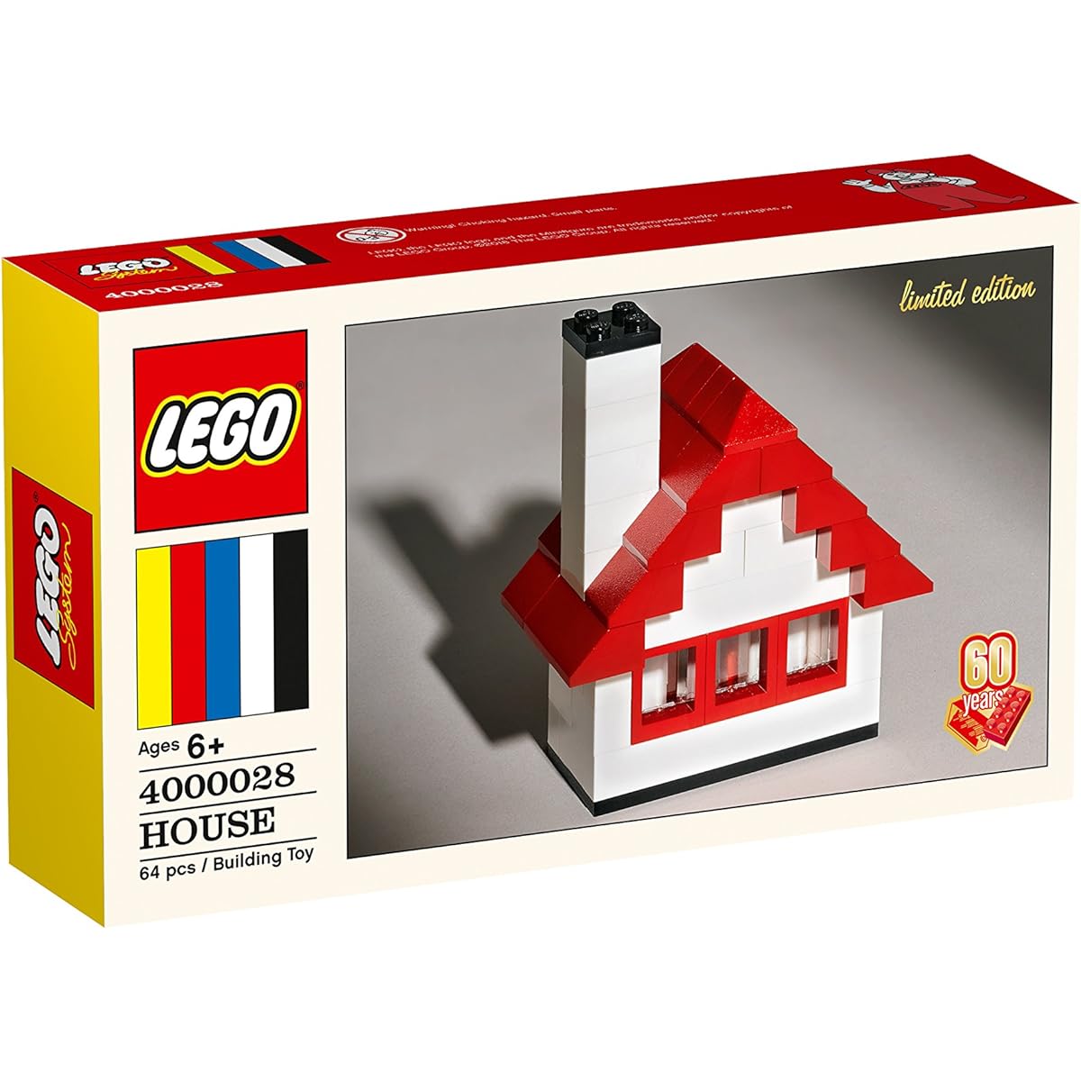 LEGO Classic 60th Anniversary Limited Edition House 4000028