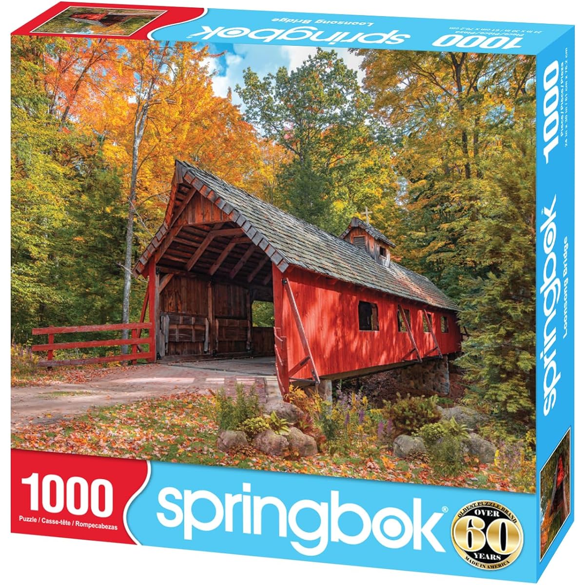 Springbok Loonsong Bridge 1000 Piece Jigsaw Puzzle for Adults Made in the USA