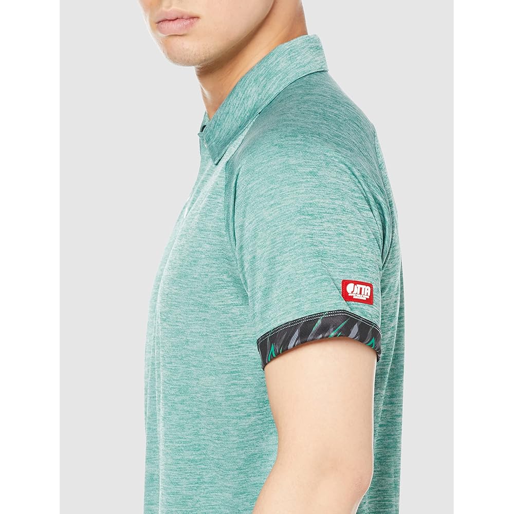 [Mizuno] Table Tennis Wear Game Shirt Polo Collar Sweat Absorbent Quick Drying Dynamotion Fit JTTA Officially Approved 82JA2106