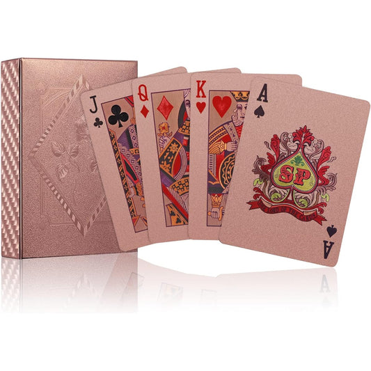WJPC 100% Waterproof PVC Plastic Flexible Poker Cards and Playing Cards Party Game Gifts