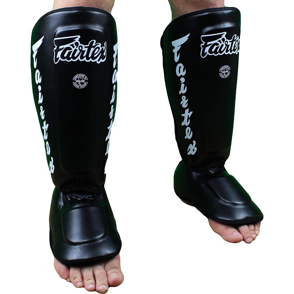 Fairtex Twister Shin Guard Blue M size