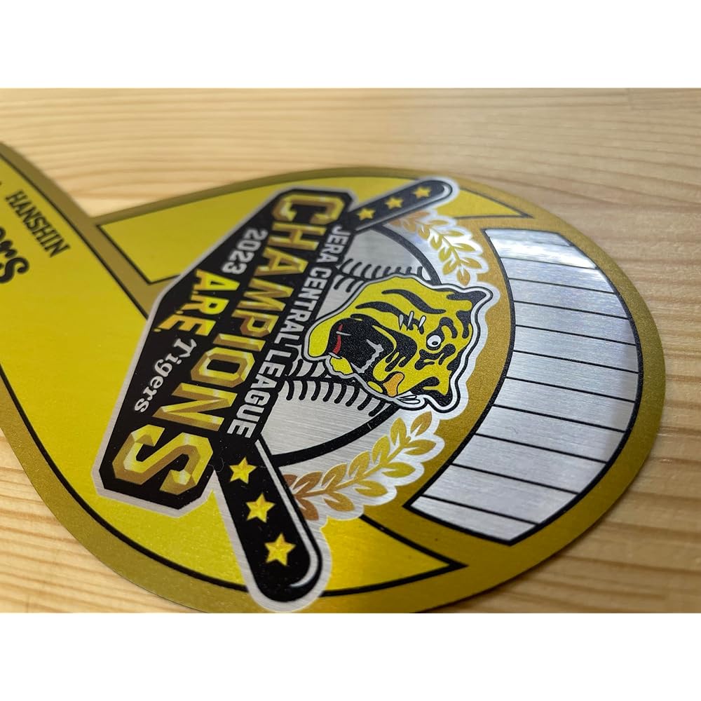 Ribbonmagnet Central League Championship Memorial Metal Ribbon Magnet Hanshin Tigers