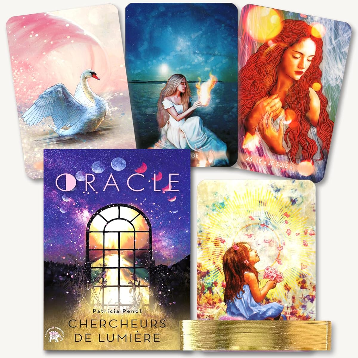 [Genuine Product] Oracle of the Seeker of Light [With Japanese list of meanings of oracle cards] Tarot fortune-telling