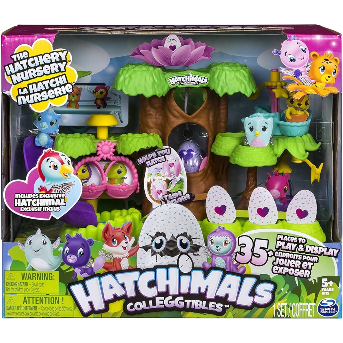 Hatchimals CollGGibles Hatchery Nursery Playset International Edition Hatchimals Toys Hatching Animals Pets Hatchimals! Umo Nazotama [Parallel Import]