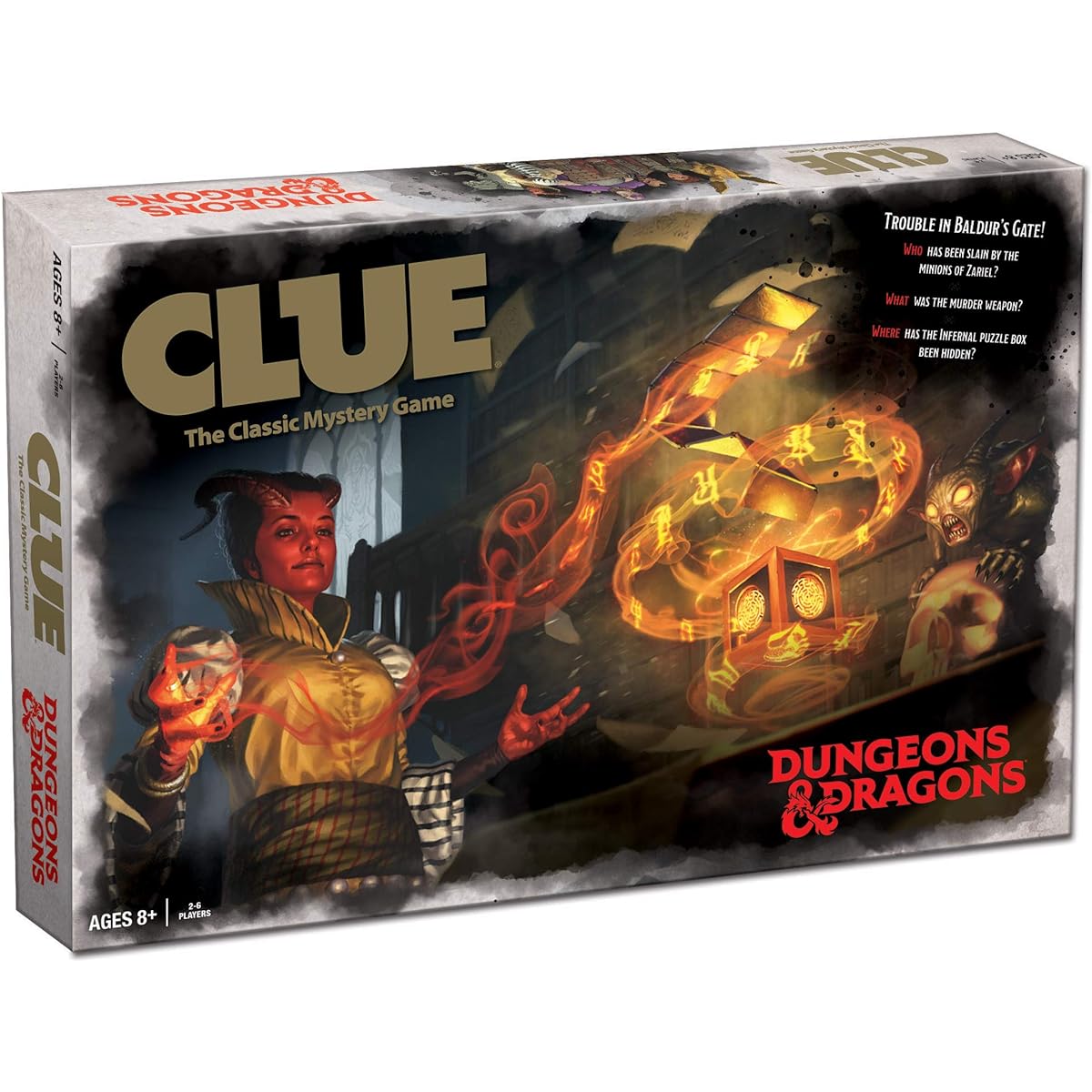 D & D CLUE BOARDGAME (C: 0-1-2)