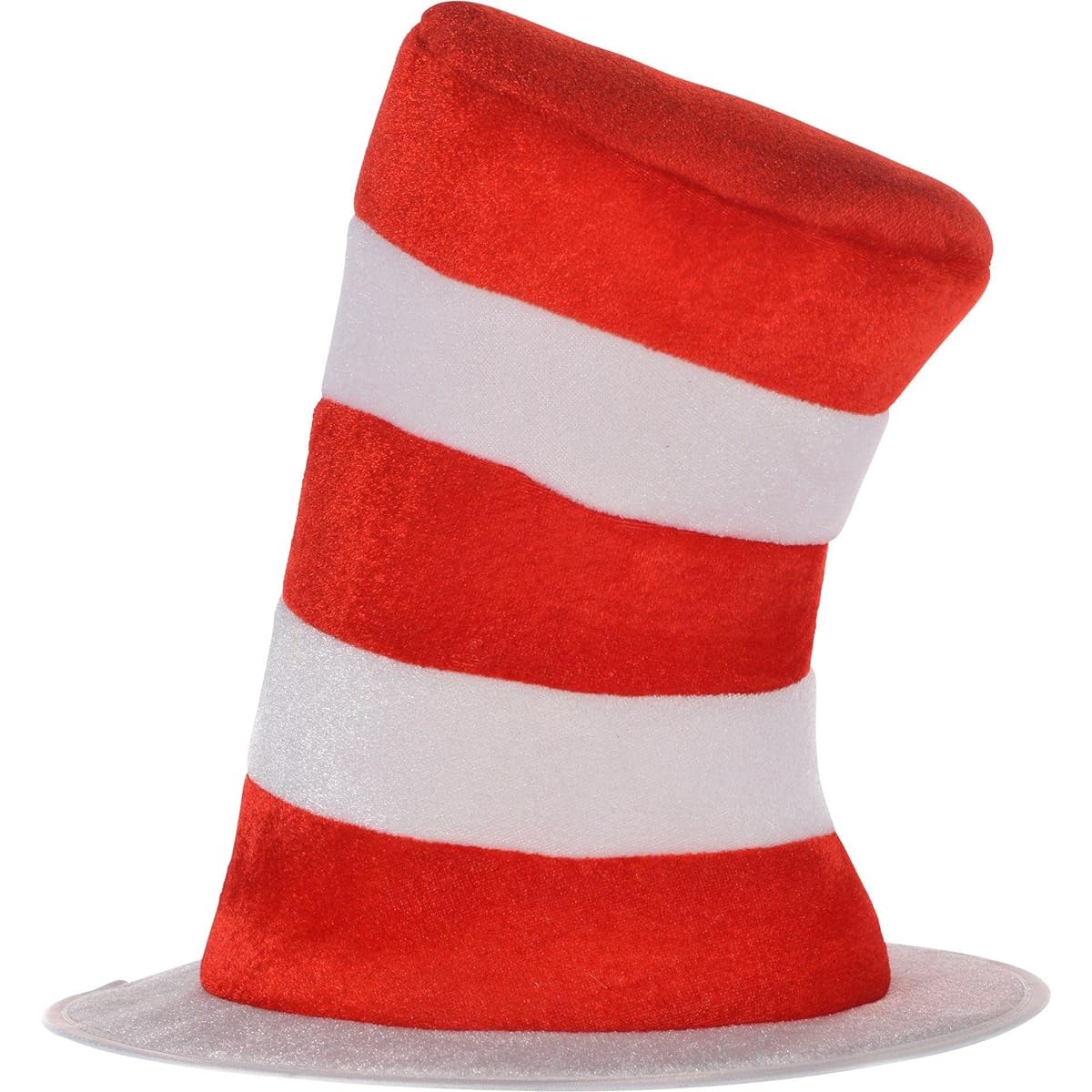 Costumes USA Dr. Seuss Cat in the Hat Top Hat for Kids, Halloween Costume Accessory, One Size Fits All
