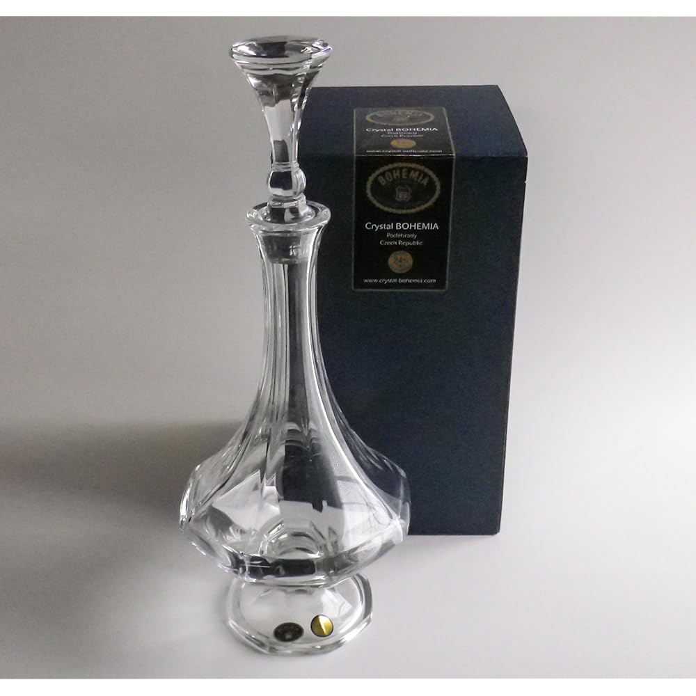 Bohemian Glass Crystal Decanter King Lewis 173