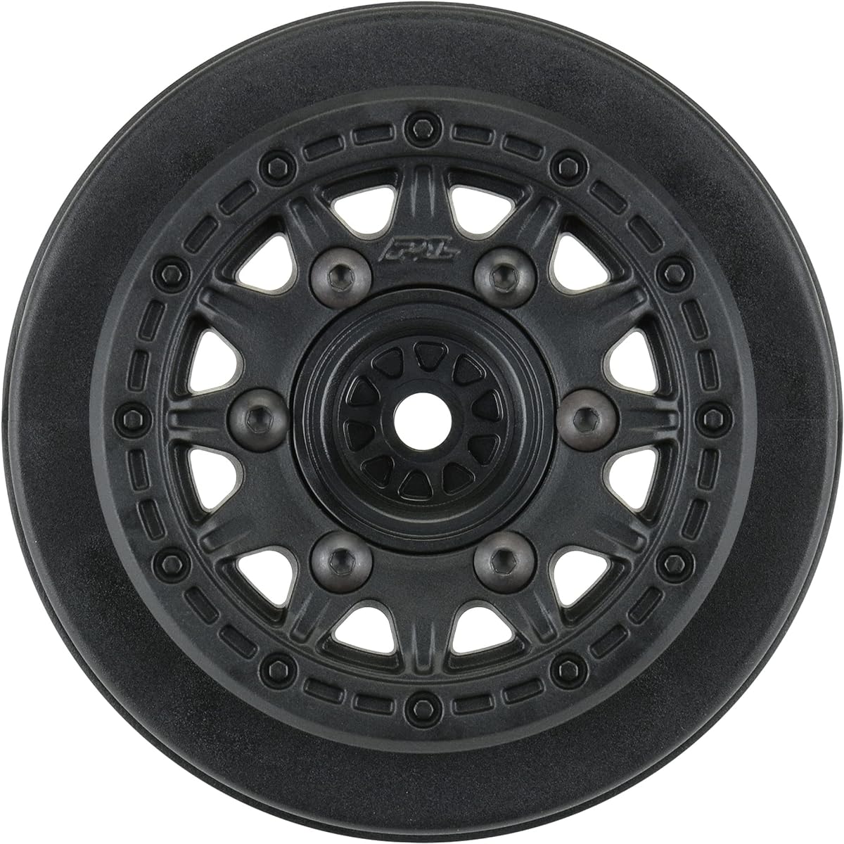 Pro-line Racing 1/10 Raid Front/Rear 2.2"/3" 12mm Short Course Wheels 2pcs Black PRO278503