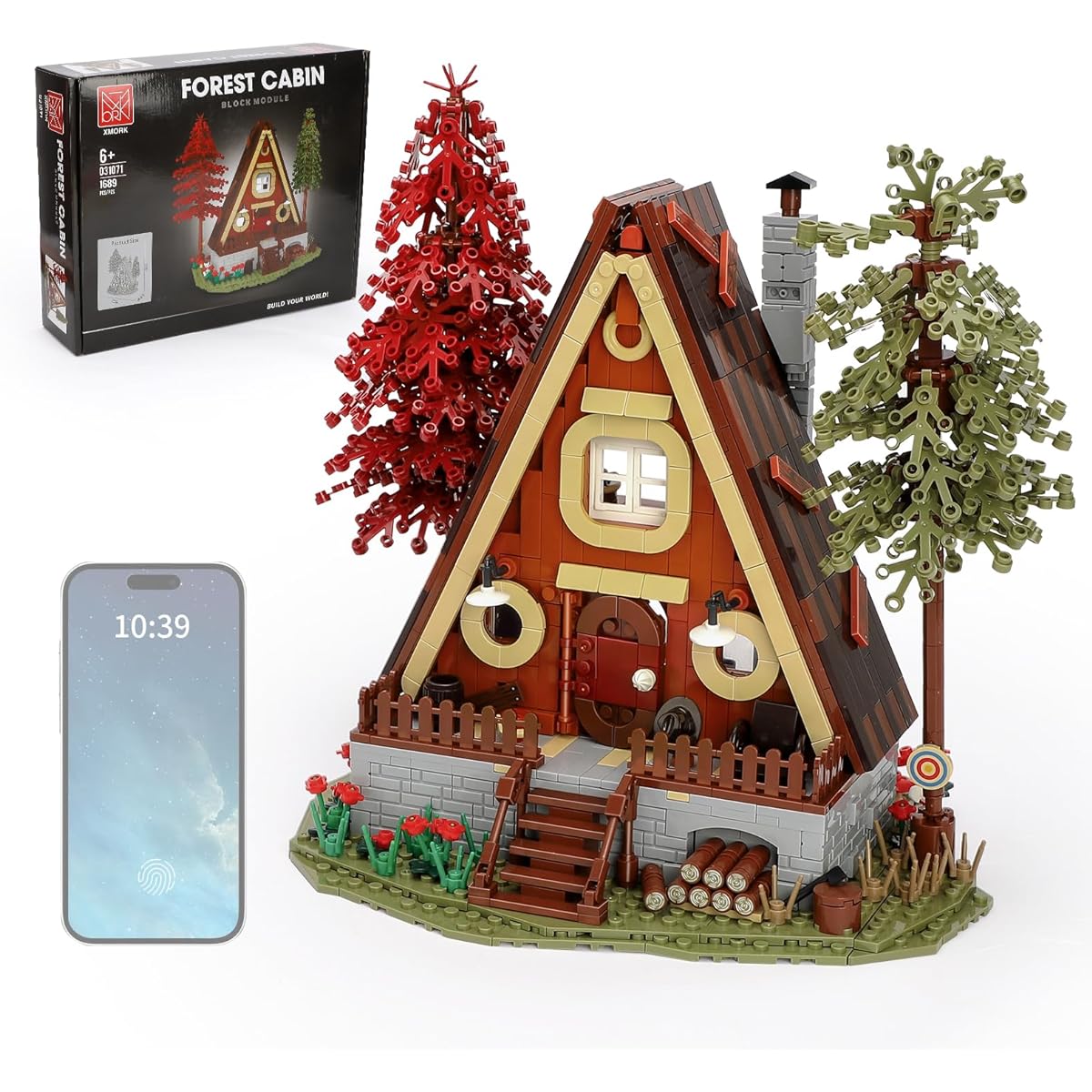 QLT Wooden House Building Set