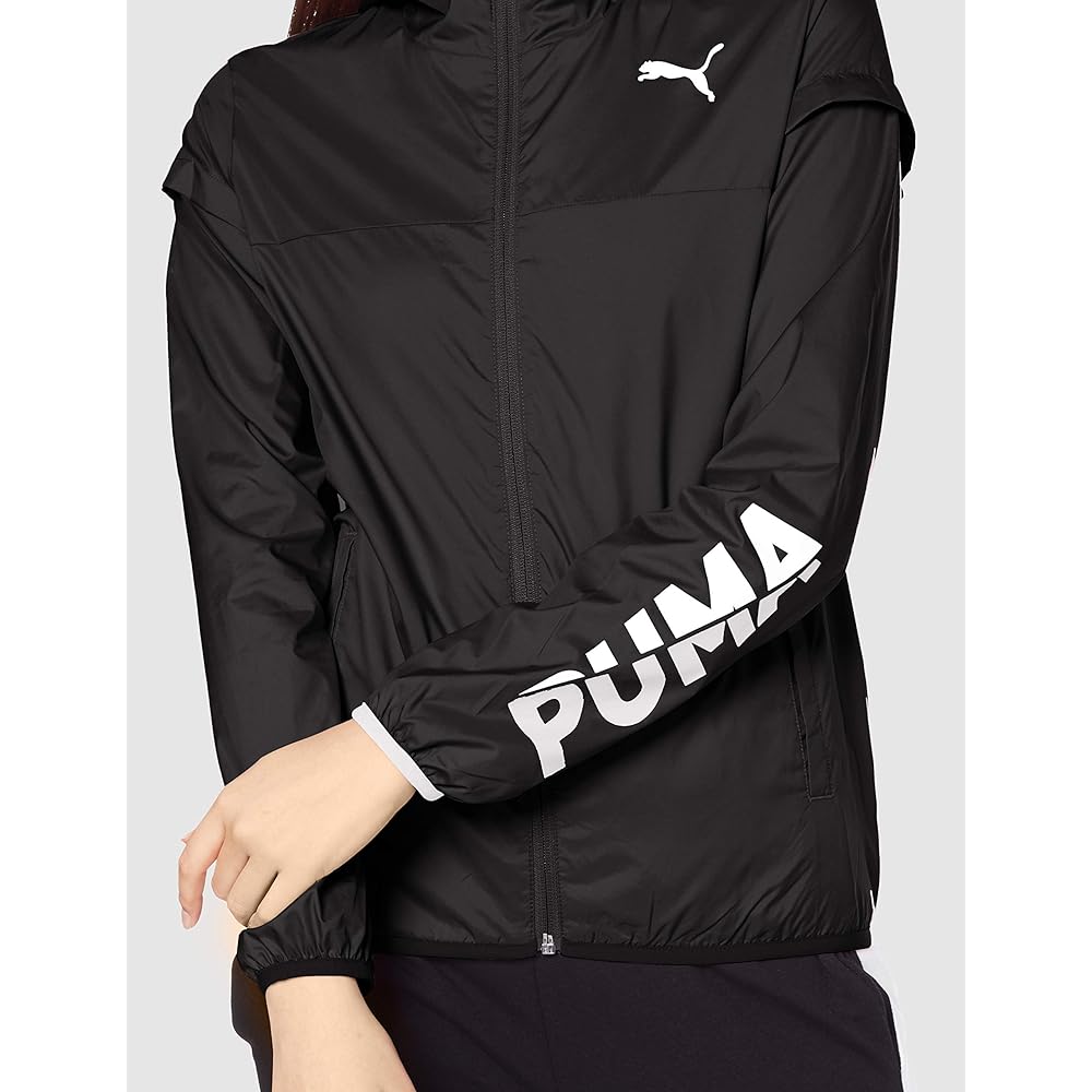 [PUMA] Women's Windbreaker Jacket Training ESS Graphic Windbreaker