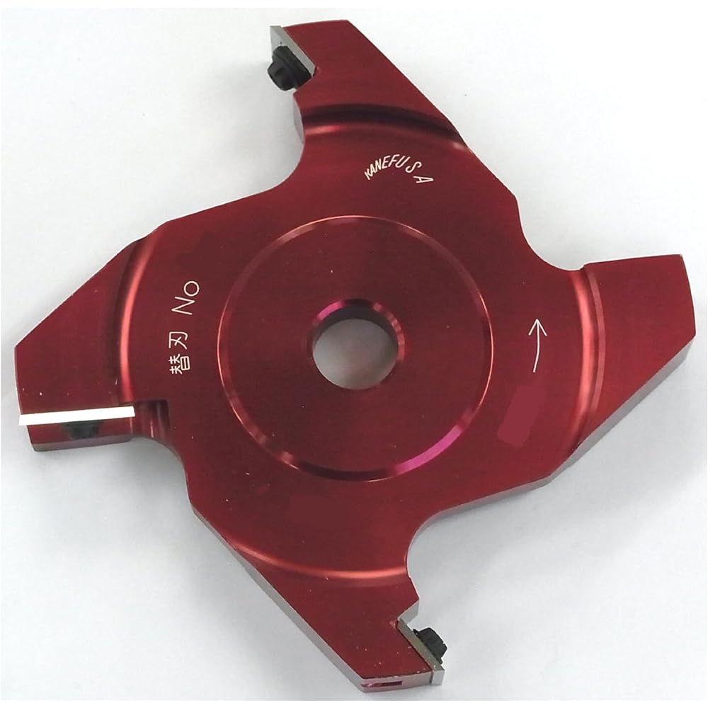 Kanefusa three-sided finishing cutter, number of teeth 4PX outer diameter 120mmX thickness 21mm