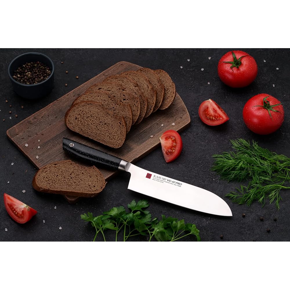 SUMIKAMA Kasumi Santoku Knife Made in Japan 18cm Real Blade Sharpness Knife VG-10PRO 54018