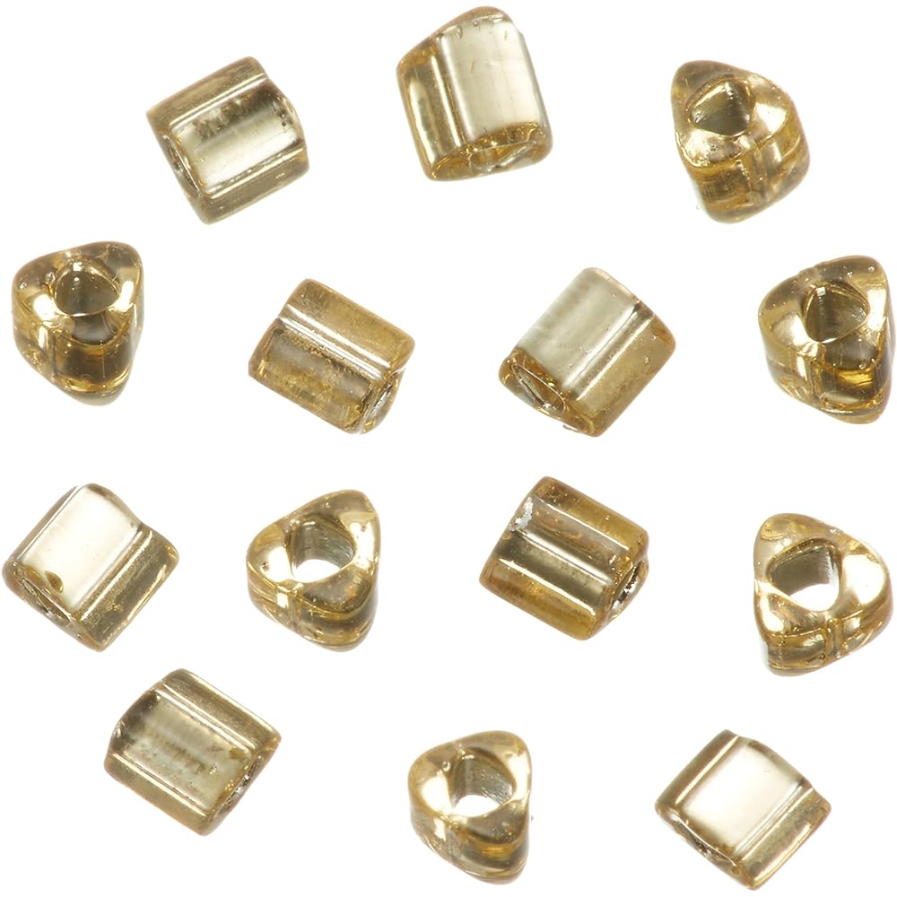 TOHO Triangle Beads Medium 6 Bundles Threading Beads Outer Diameter Approx. 2.2mm No.49 60m Pack