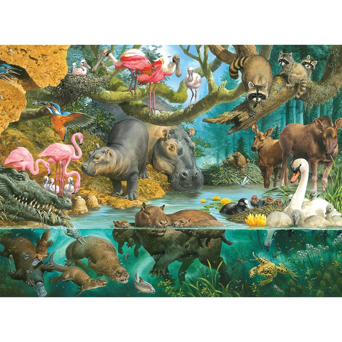 Buffalo Games - Waterside Nursery - 1000 Piece Jigsaw Puzzle for Adults, Challenging Puzzle, Perfect for Game Night - Finished Size 26.75 x 19.75