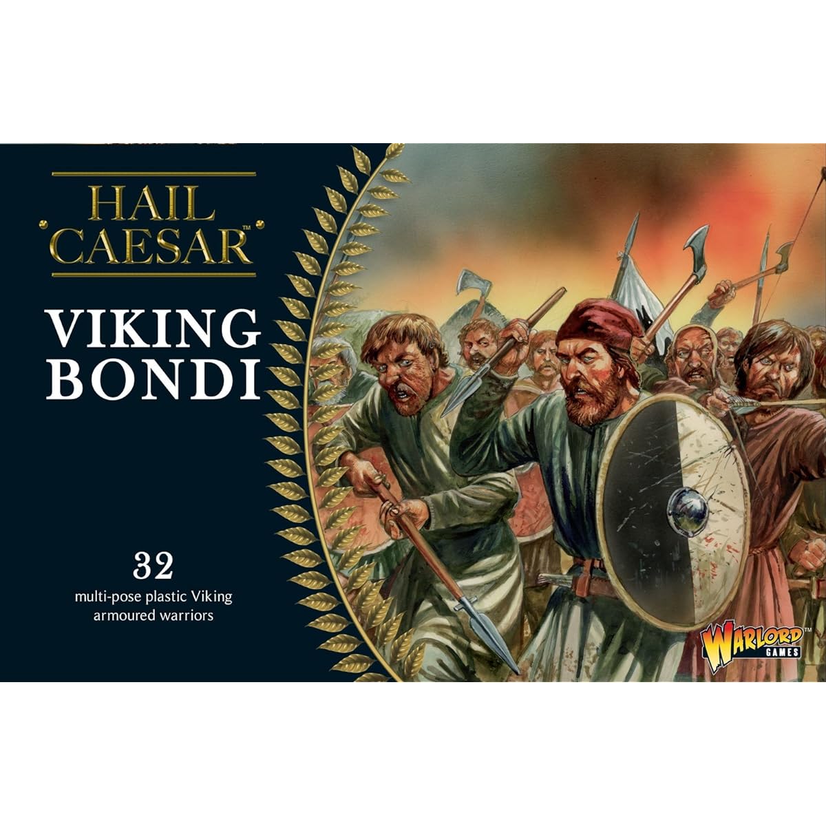 Hail Caesar Warlord Games, Viking Bondi - Wargaming miniatures