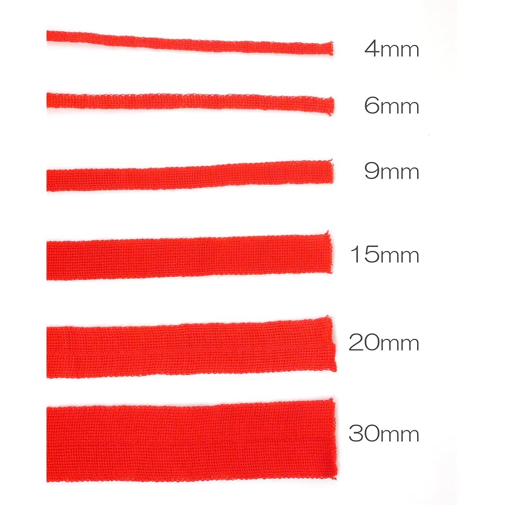 Bell Art Knit Tape 9mm width 30m roll Col.28 Orange AZART-0280