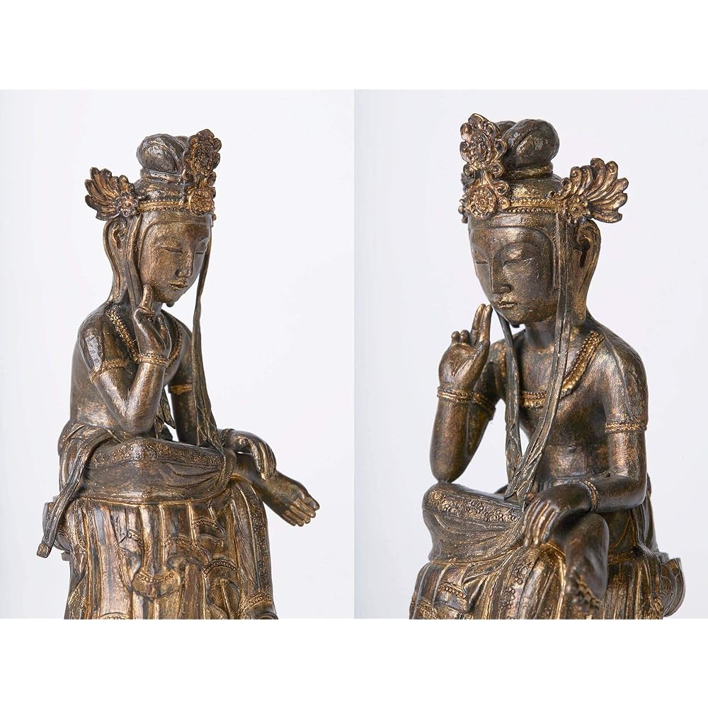 ISM TanaCOCORO [Palm] Gold Bronze Miroku Buddha Statue Figure ISM MORITA (Kondo Miroku) tc3532