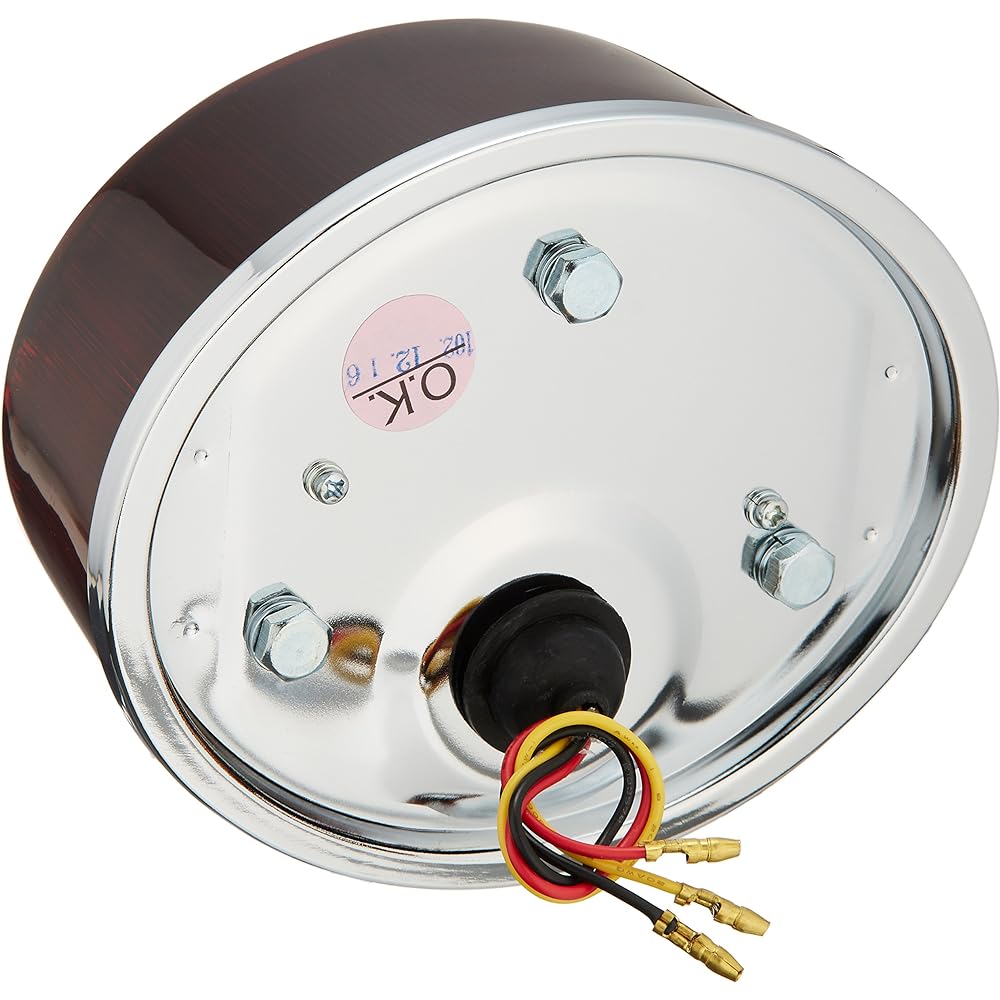 POSH Motorcycle Supplies Z2 Tail Lamp (LED) Single Zephyr 400χ/Zephyr 750/Zephyr 1100 etc. Dark Red 031290-LD