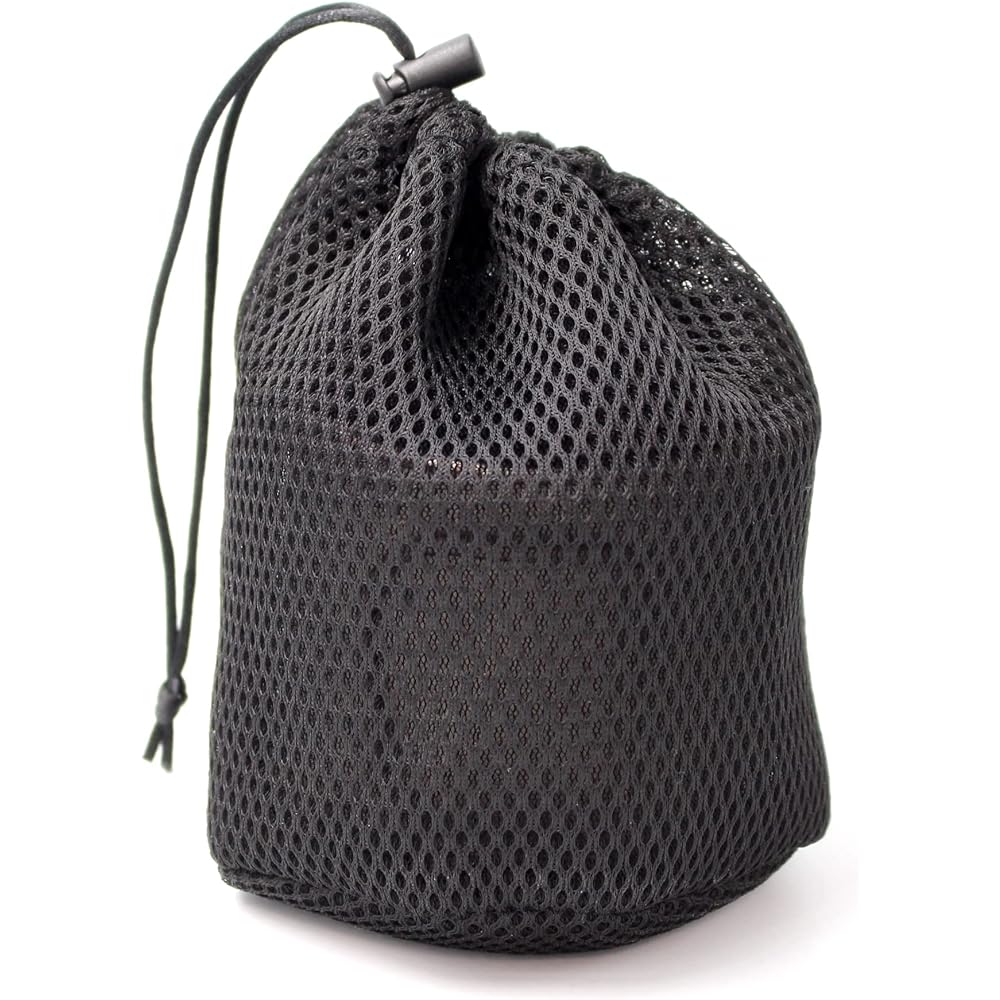 Single titanium mug 450ml No.300 with mesh cover, full titanium, light, can be used over open flames, made of titanium