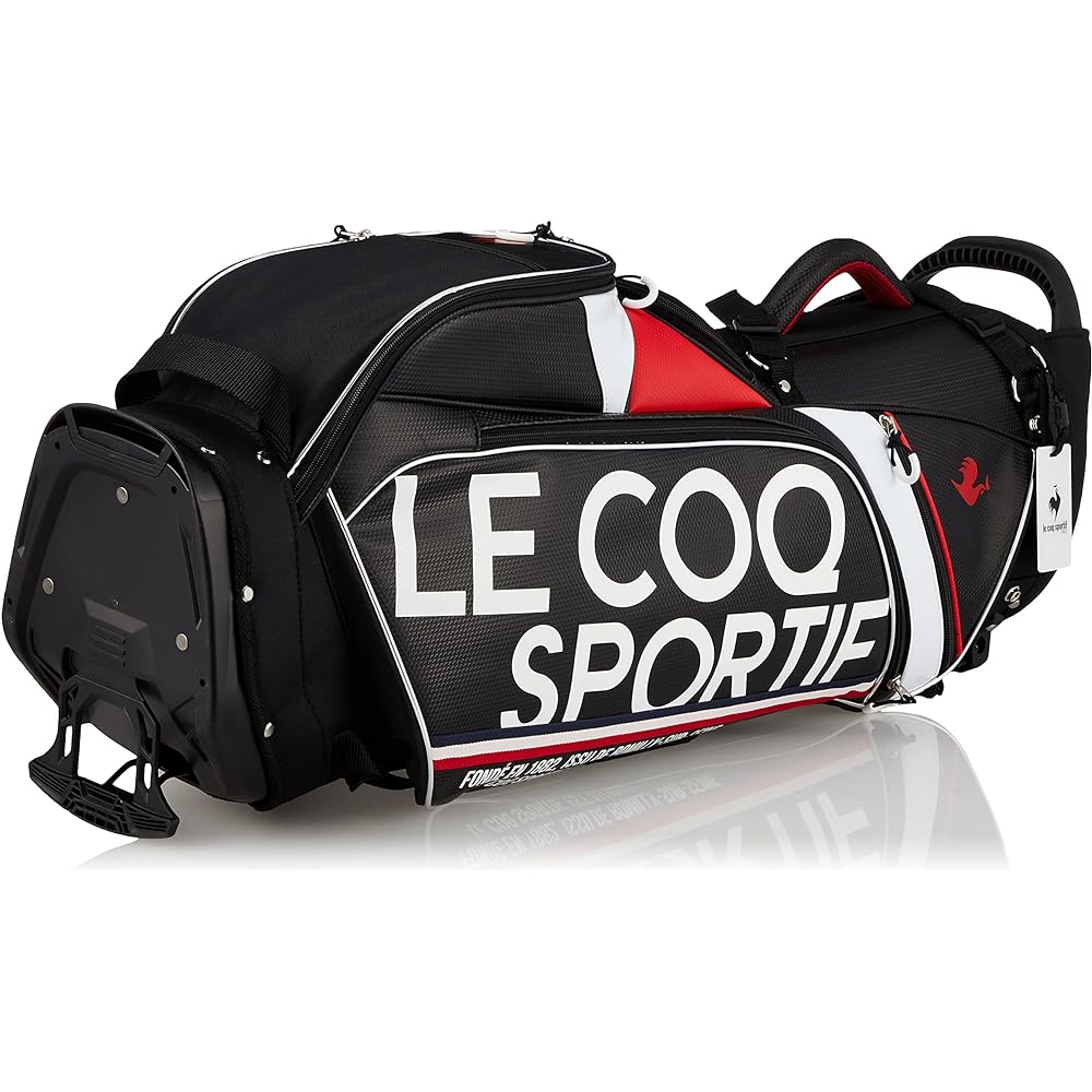[Le Coq Sportif] Caddy Bag, Lightweight, Stand, 3.0kg, 9 Type, 4 Divisions, Compatible with 47 Inch Golf, QQBVJJ04 Men's