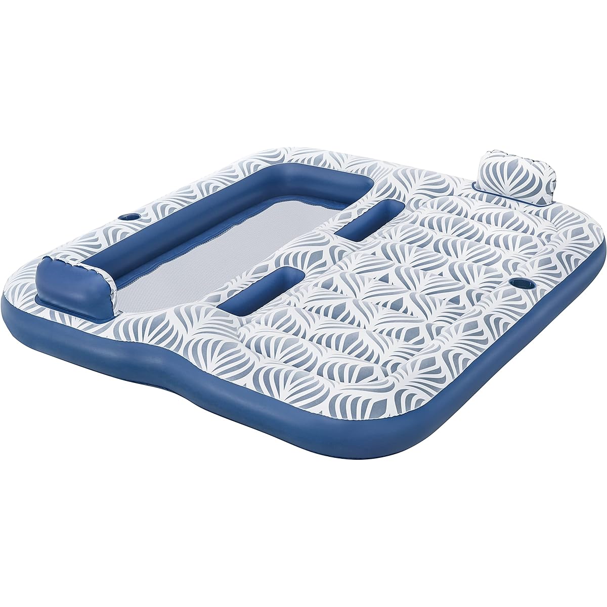 H2OGO! Comfortable plush double pool lounge