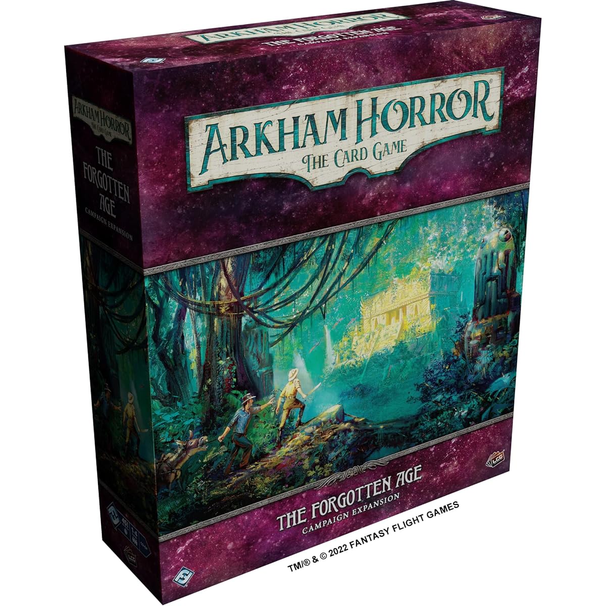 Arkham Horror The Card Game The Forgotten Age Campaign Expansion | Horror Game | Mystery Game | Cooperative Card Game | Ages 14+ | 1-4 Players | Average Play Time 1-2 Hours | By Fantasy Flight Games