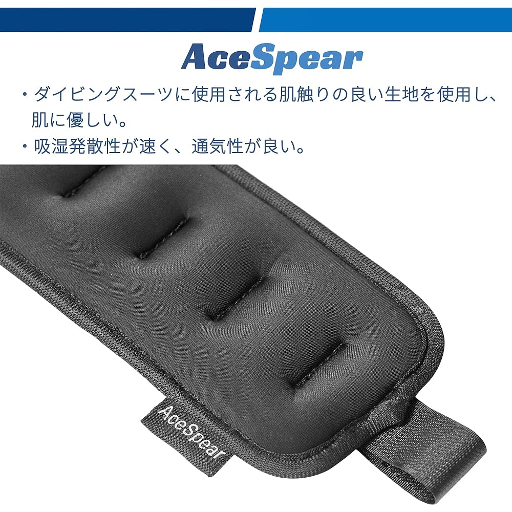 AceSpear Ankle Weight Wrist Ankle Weight Muscle Training Weight Ankle Wrist 0.5Kg 1Kg 1.5Kg 2Kg 2 Pieces Weight Power Wrist Sand Bag Training Hand Weight Ankle Weight Walking Running Training