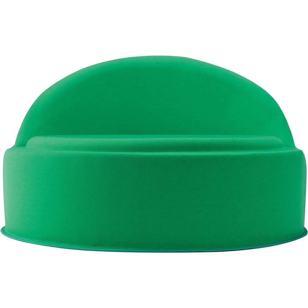 EXGEL Floor Punifit Lime Cushion Floor Doesn't Hurt Your Butt Made in Japan Cute Round Mini Seat Chair for Lower Back Pain Prevention and Knee Pain Prevention