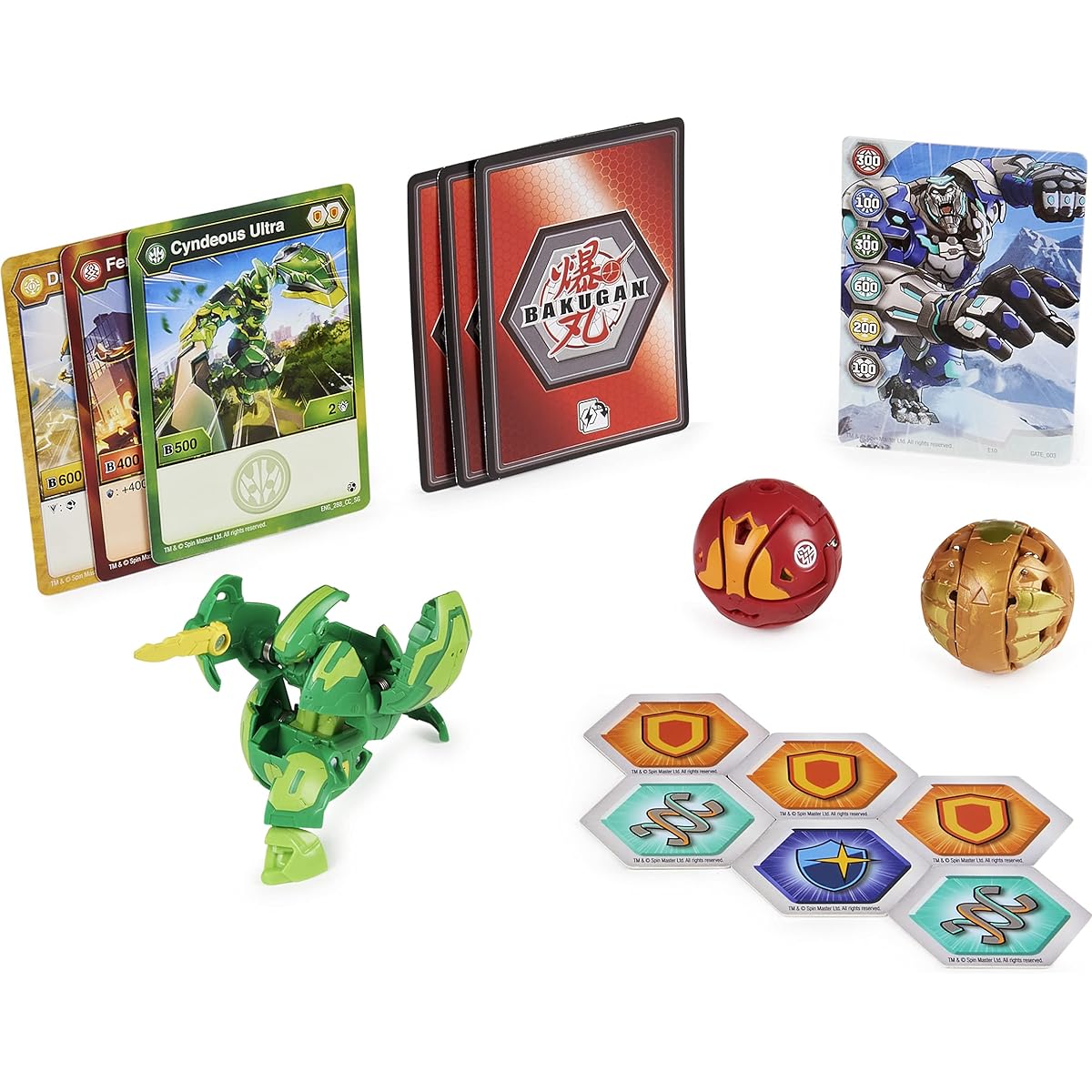 Bakusho Geogun Rising 2021 Starter Pack Ventus Sindes Ultra Pirasphela Skull Aurelas Dragonod