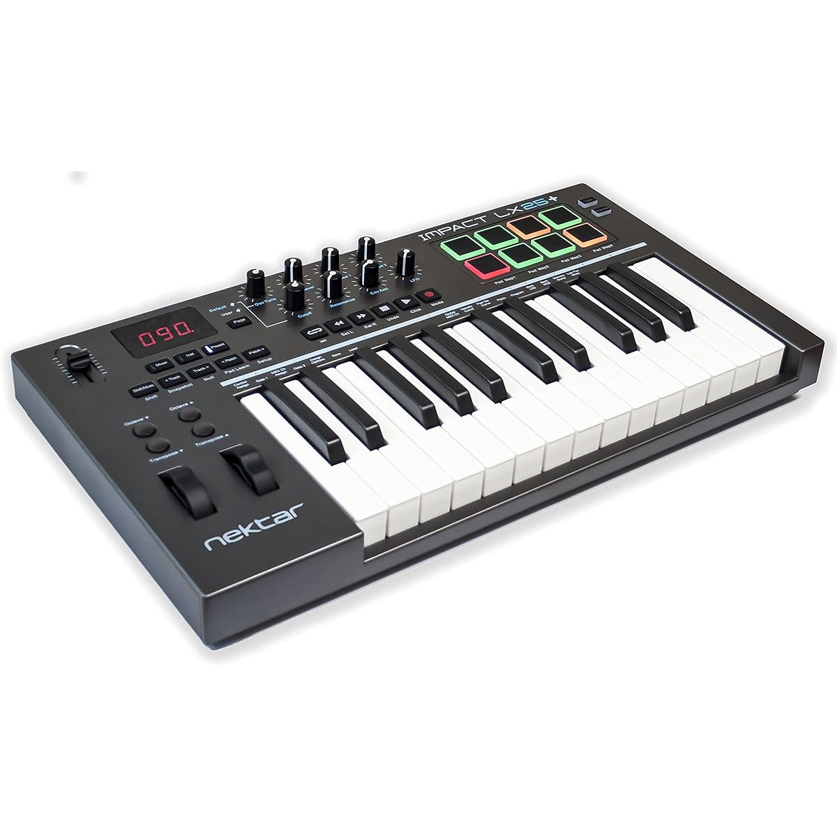 Nektar Technology IMPACT LX25+ MIDI Controller 25 Keys Keyboard DAW DTM Transport Pad Encoder Fader [Domestic Genuine Product]