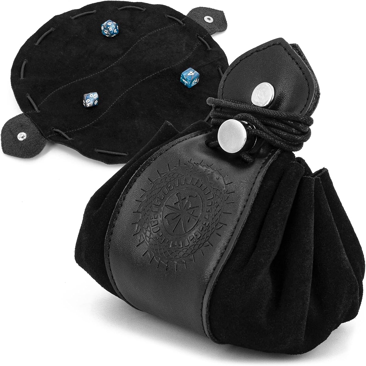[CASEMATIX] Classic Dice Pouch - Black