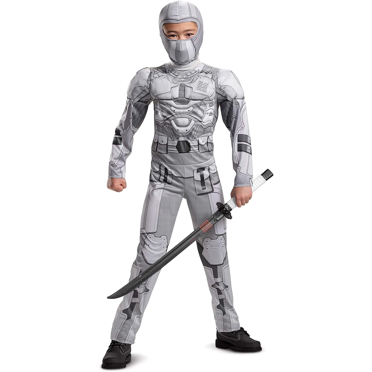 Disguise Boys Storm Shadow Costume Kids Official GI Joe Costume Muscles and Masks Not Applicable