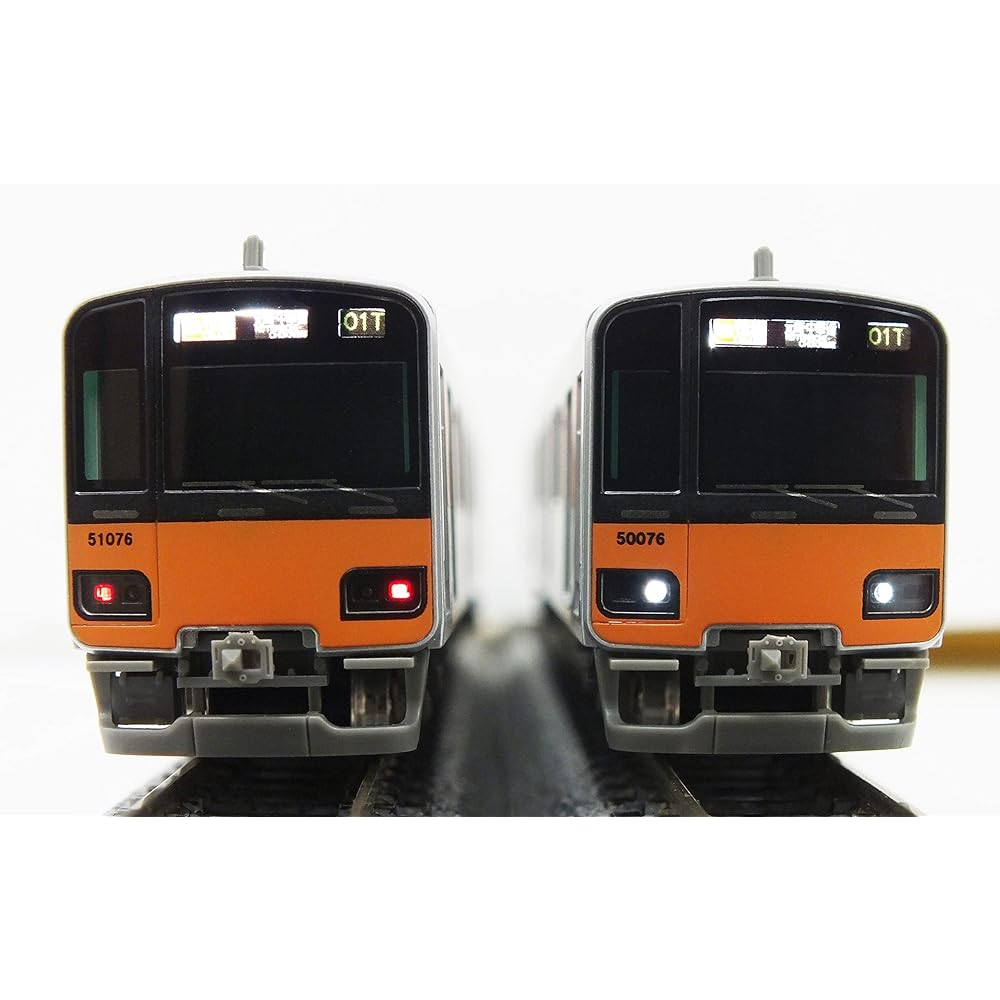 Green Max N Gauge Tobu 50070 Type Tojo Line/Direct Access Compatible 51076 Formation/Destination Lighting Specification Basic 6-Car Formation Set with Power 30876 Railway Model Train