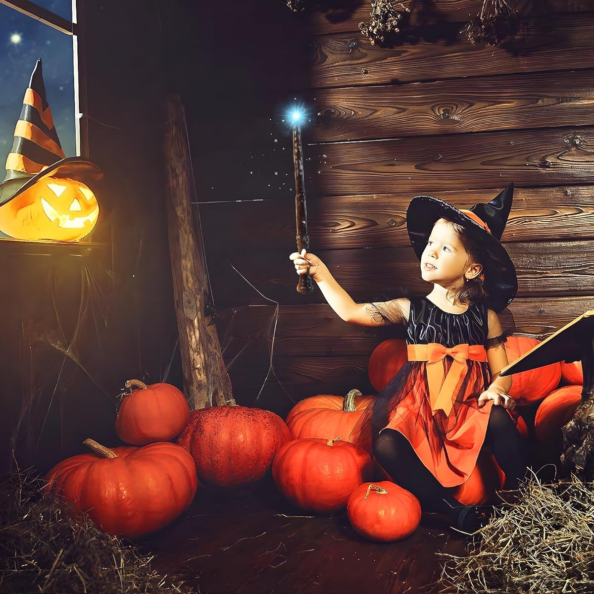 Layucos Glowing Magic Wand for Kids