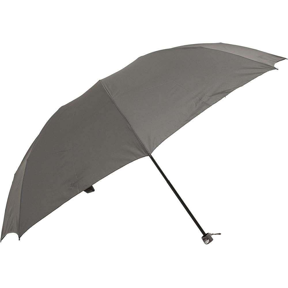 Komiya Shoten Ultra Light Carbon Folding Umbrella, Men's, Large, Light, Super Water Repellent, Teflon, Hand Open, 70cm