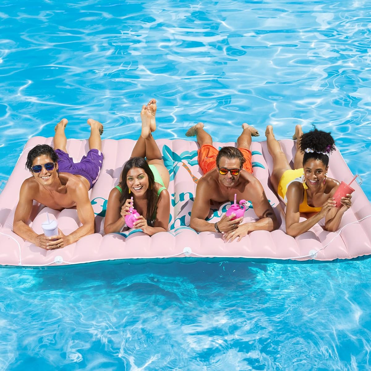 Paradise Pool or Lake Funsicle Float 98" x 68" x 6"