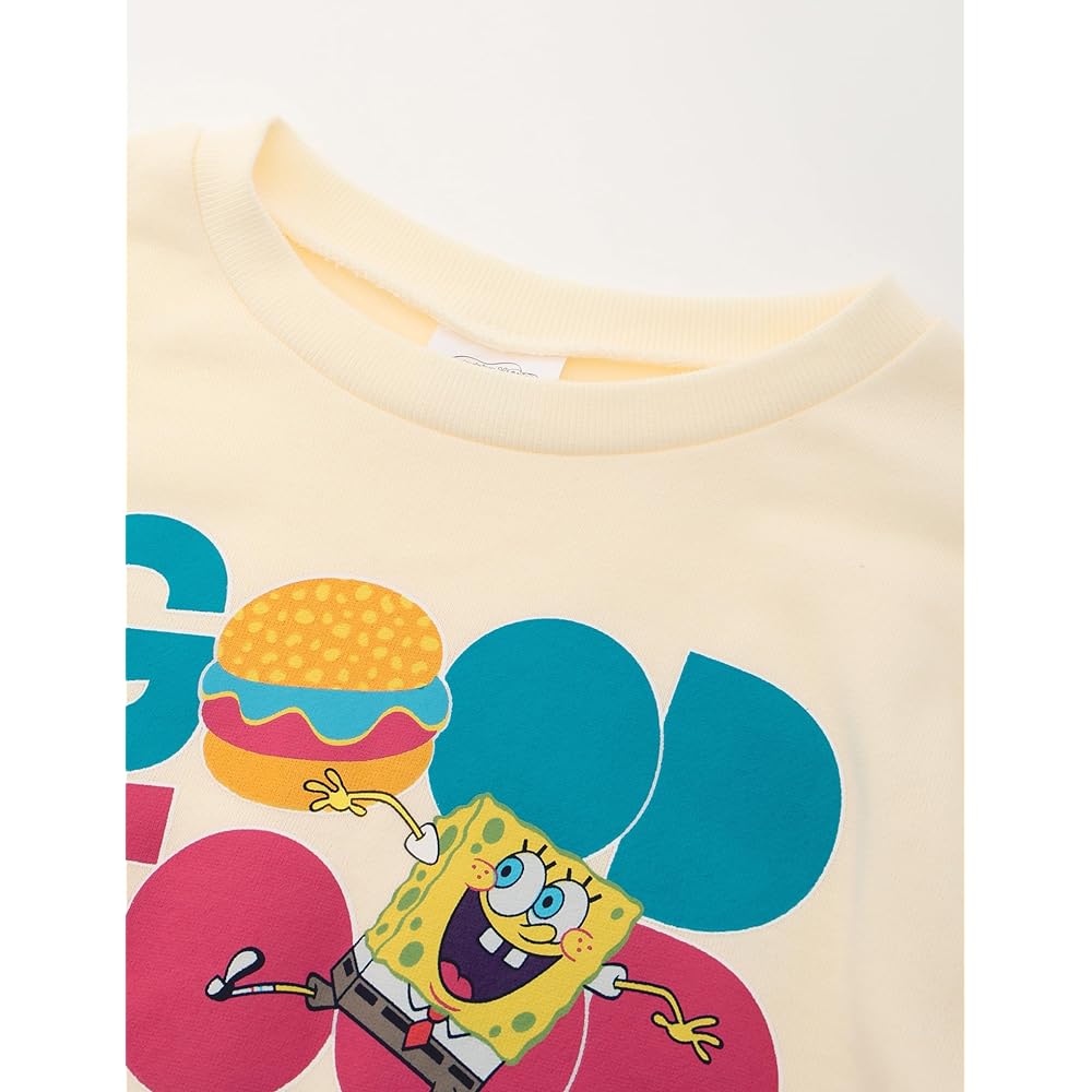 [Takihyo] SpongeBob Fleece Sweatshirt Children's Clothes Boys Girls 221203500