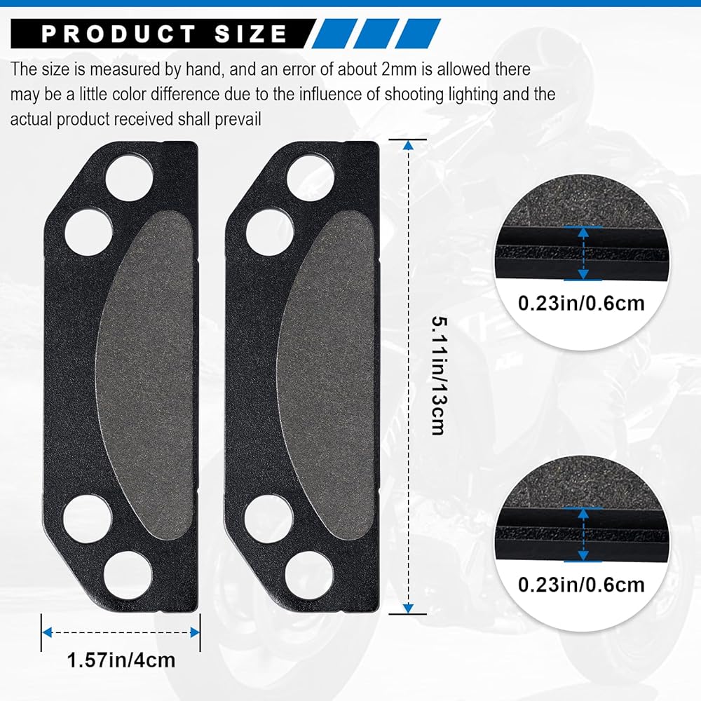 Cyleto Parking Brake Pad 2203147 for Polaris Ranger 500 700 800 900 Crew Ranger XP 700 800 2x4 4x4 6x6 ATV 2005-2012