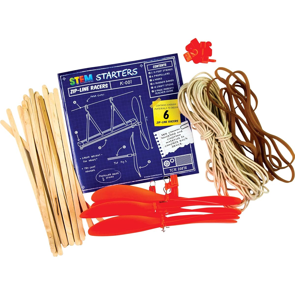Teacher Created Resources STEM Starter: Zipline Racer (TCR20878)