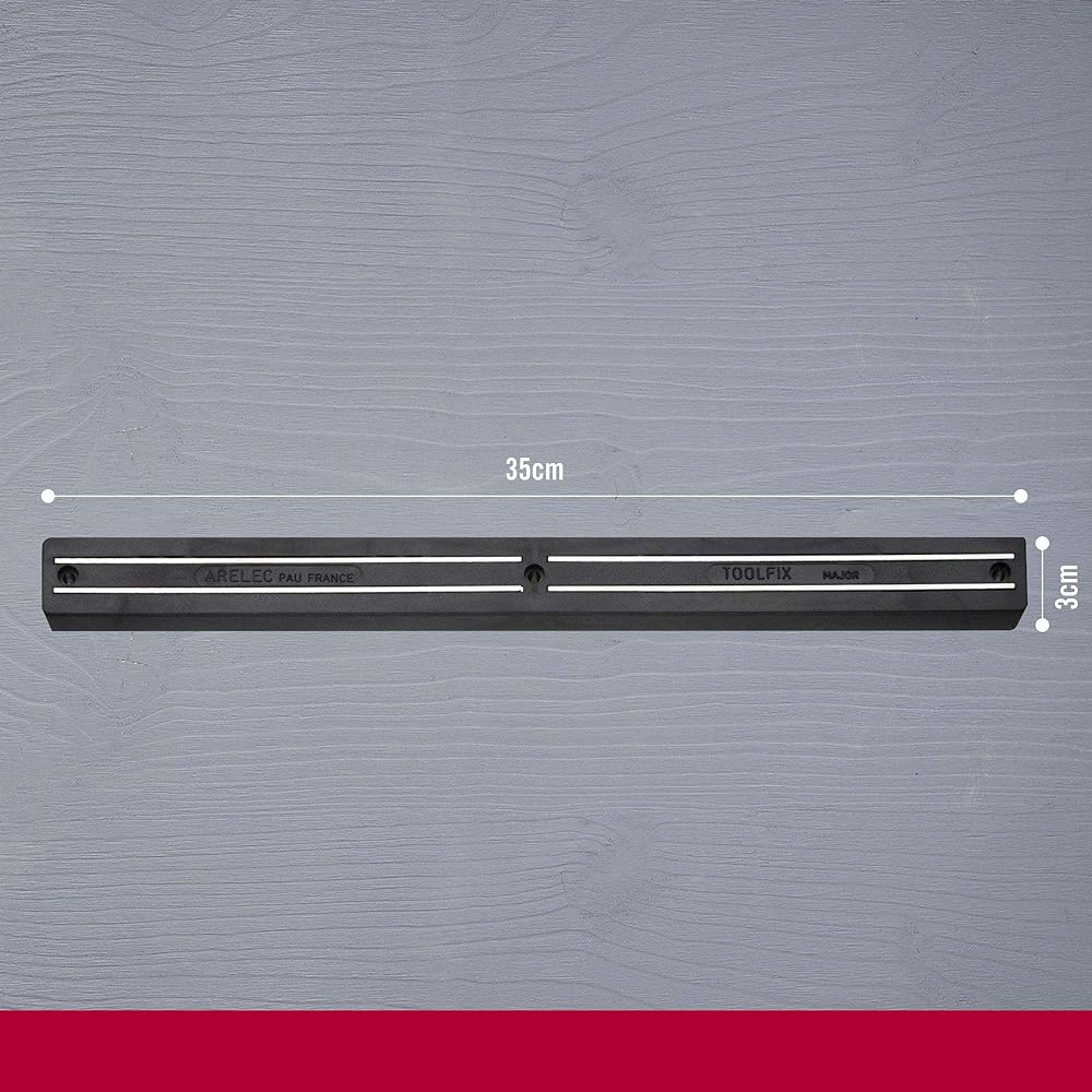 VICTORINOX Magnetic Knife Bar Black Knife Storage Wall Mounted Professional Specification 7.7091.3