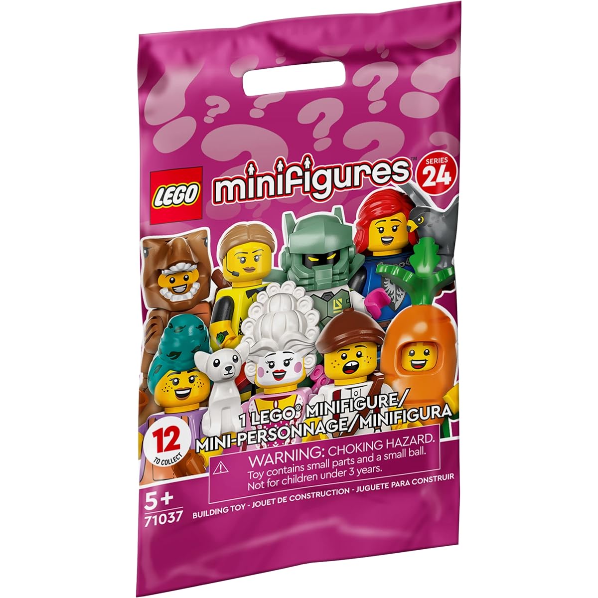 LEGO Collectable Minifigures Series 24 - Rockin' Horse Rider 71037, Multicolored