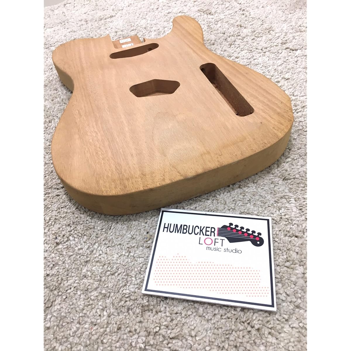 Tele Body Mahogany Unfinished