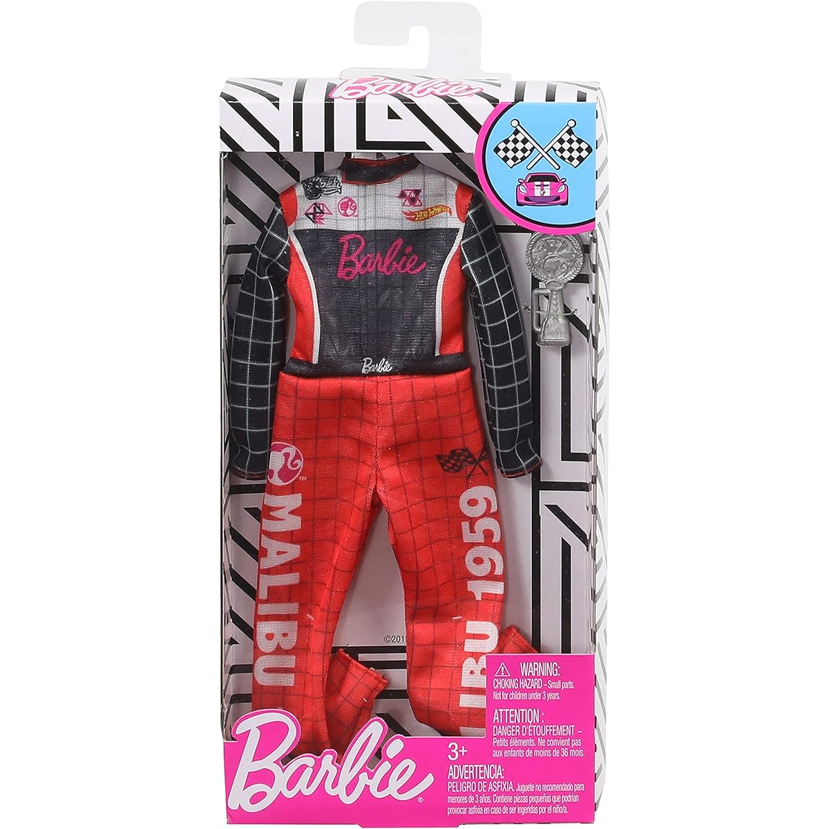 Barbie Fashion Pack Car Racer