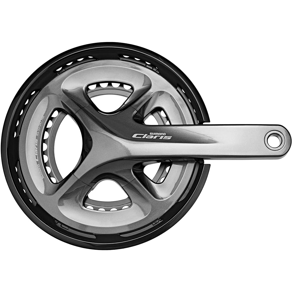 Shimano FC-R2000 50X34T 8S with chain guard ・BB sold separately EFCR2000