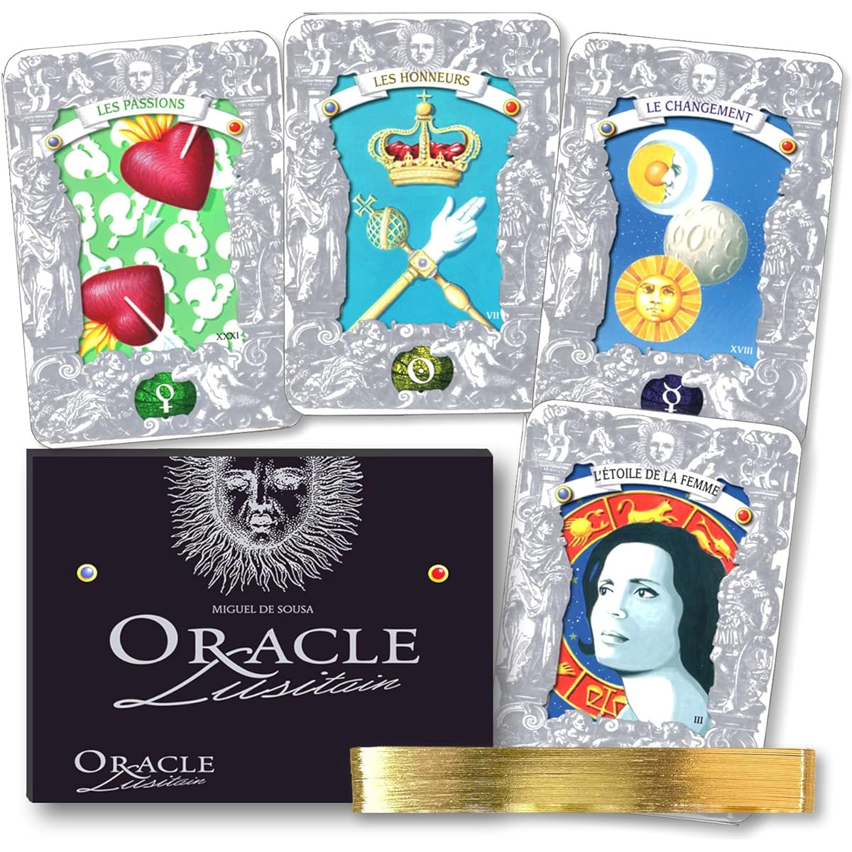 [Genuine] Lusitania Oracle Belline [Meaning of Oracle Belline in Japanese] Tarot Cards Oracle Cards Fortune Telling